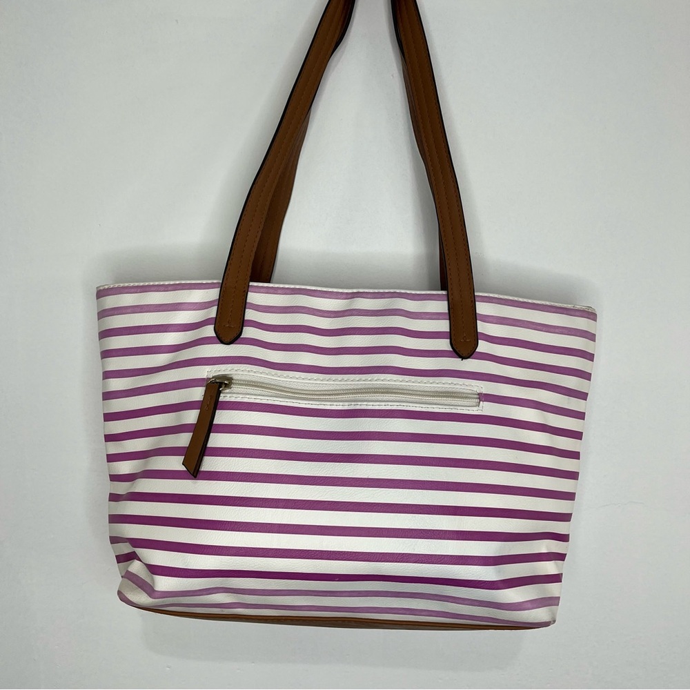 ✨ Rossetti  Striped Tote Bag ✨
💖 Fresh, fun, and perfect for everyday style! - Picture 11 of 13